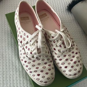 Keds for Kate Spade Sz Lips Sneaker Sz 7.5